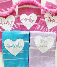 Turkish Towel with Heart