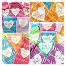 Turkish Towel with Heart