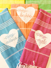 Turkish Towel with Heart