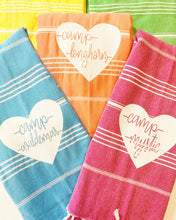 Turkish Towel with Heart
