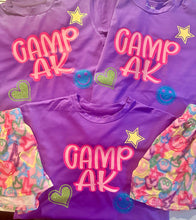 Neon Purple stars and smile- SET