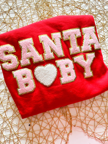 Santa Baby with heart