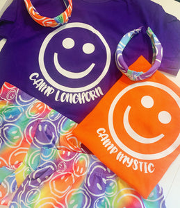 Smiley Face Set- Shorts and Shirt