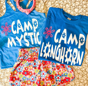 Daisy Set with blue- Shorts and Shirt